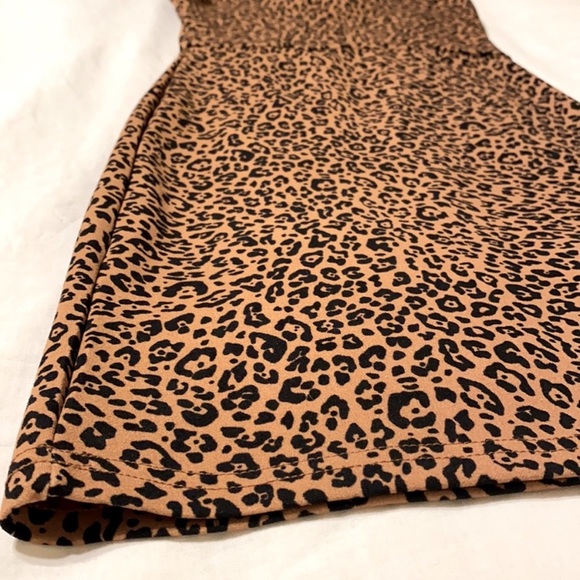 H&M Leopard Print Bodycon Mini Dress - Picture 4 of 6